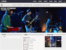 Tablet Screenshot of adhocmusic.com